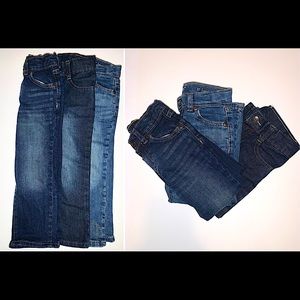 3 PAIR TODDLER BOY JEANS 3T